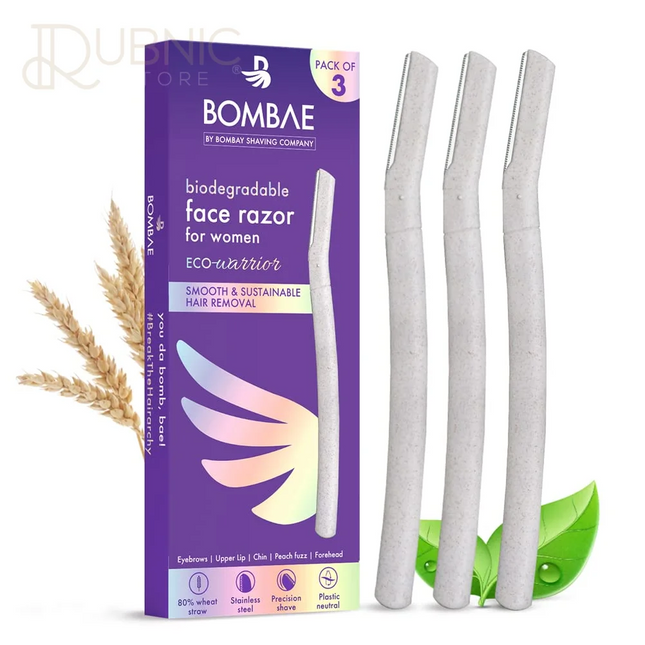 Bombay Shaving Company Face & Eyebrow Razor for Women Pack