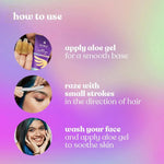 Bombay Shaving Company Face & Eyebrow Razor for Women Pack