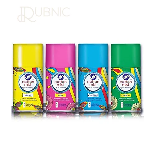 Cotton Mist Air Freshener Refills for Automatic dispensers