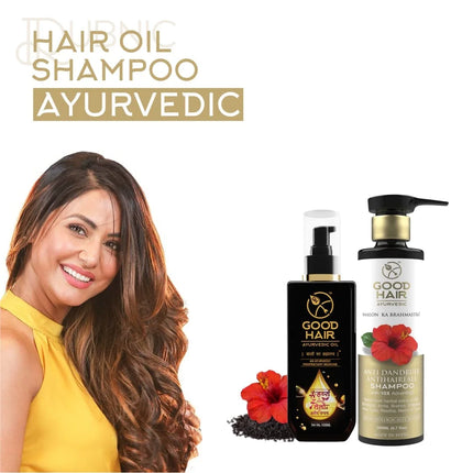 Good Hair Ayurvedic Hair Oil+ Shampoo - SHAMPOO