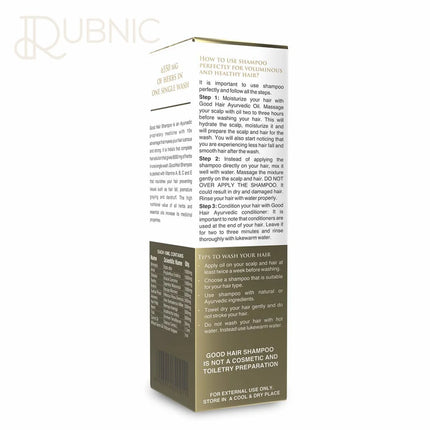 GOOD HAIR AYURVEDIC Shampoo - SHAMPOO
