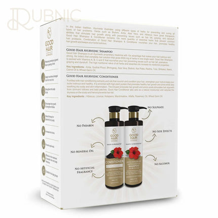 Good Hair Ayurvedic Shampoo+Conditioner - SHAMPOO