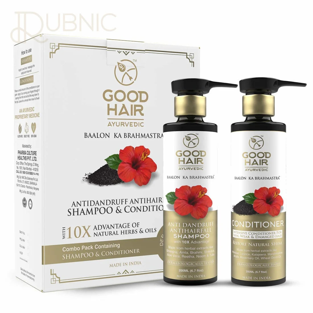 Good Hair Ayurvedic Shampoo+Conditioner - SHAMPOO