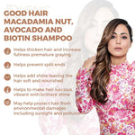 Good Hair Macadamia Nut Avocado Biotin Organic Hair Shampoo
