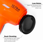 Ikonic Me Ultralight 2000 Hair Dryer - Orange - HAIR DRYER