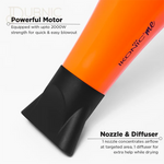 Ikonic Me Ultralight 2000 Hair Dryer - Orange - HAIR DRYER