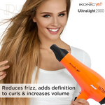 Ikonic Me Ultralight 2000 Hair Dryer - Orange - HAIR DRYER
