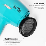 Ikonic Me Ultralight 2000 Hair Dryer - Teal - HAIR DRYER