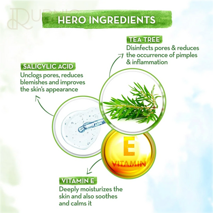 Mamaearth Tea Tree Oil-Free Moisturizer 80 ml - FACE