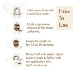 mCaffeine Exfoliating Espresso Coffee Face mask 100gm - FACE