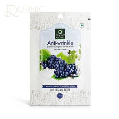 Organic Harvest Anti-Wrinkle Sheet Mask 20 gm - SHEET MASK