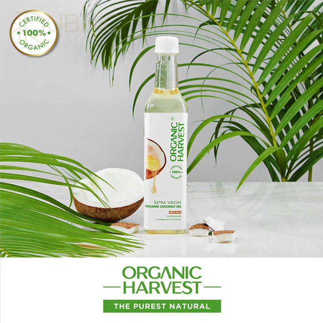 Organic Harvest Cold Pressed Extra Virgin Coconut Oil 500 ml