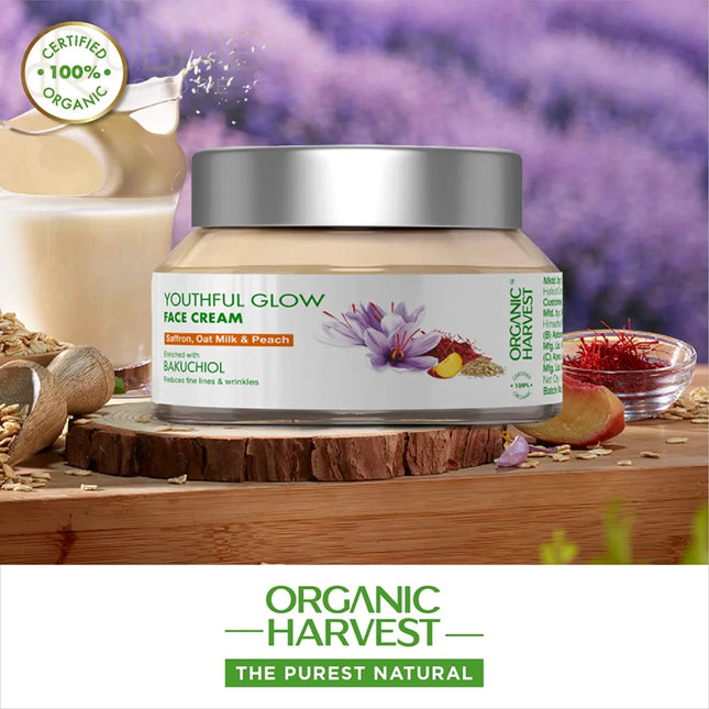 Organic Harvest Kumkumadi Face Cream 50gm - FACE CREAM