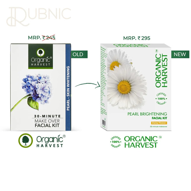 Organic Harvest Pearl Skin Brightening Facial Kit 50g -