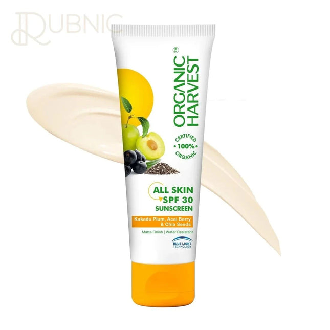 Organic Harvest Sunscreen SPF 30 ALL SKIN TYPE 100gm -