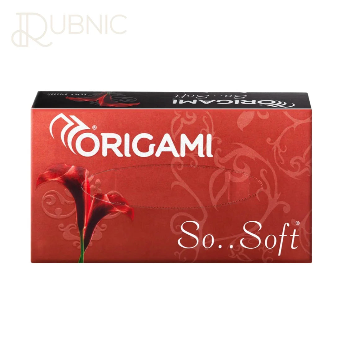 Origami So Soft 2 Ply Facial Tissue Paper 100 Pulls - TISSUE