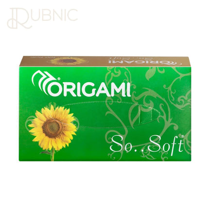Origami So Soft 2 Ply Facial Tissue Paper 100 Pulls Per Box