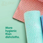 Origami So Soft NonWoven Washable Kitchen Wipes 2 Rolls 80