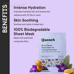 Quench Botanics Birch Please Sheet Mask 25 ML - SHEET MASK