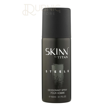 Skinn by titan Deodorant Spray Steele For Men - BODY SPRAY
