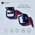 SUGAR Cosmetics All Set To Go Translucent Powder -