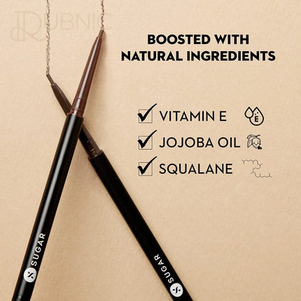 SUGAR Cosmetics Arch Arrival Micro Brow Pencil - EYELINER