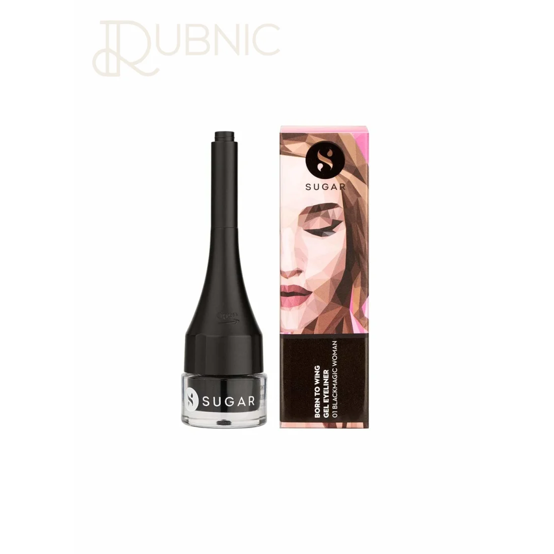 SUGAR Cosmetics Born To Wing Gel Eyeliner - 01 Blackmagic