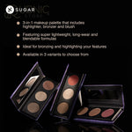 SUGAR Cosmetics Contour De Force Face Palette - FACE PALETTE