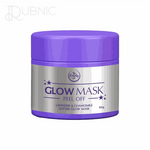 The Beauty Co. Lavender Chamomile Glitter Glow Peel Off Face Mask 100g container