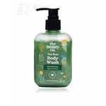 The Beauty Co. Tea Tree Body Wash 250ml bottle with deep cleansing and acne control features
